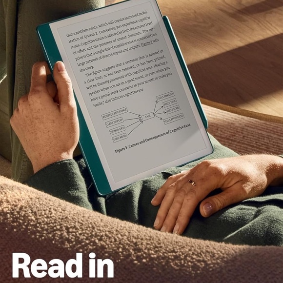 Bundle: Amazon Kindle Scribe with Premium Pen + Cover - Tungsten 64GB - Picture 13 of 13